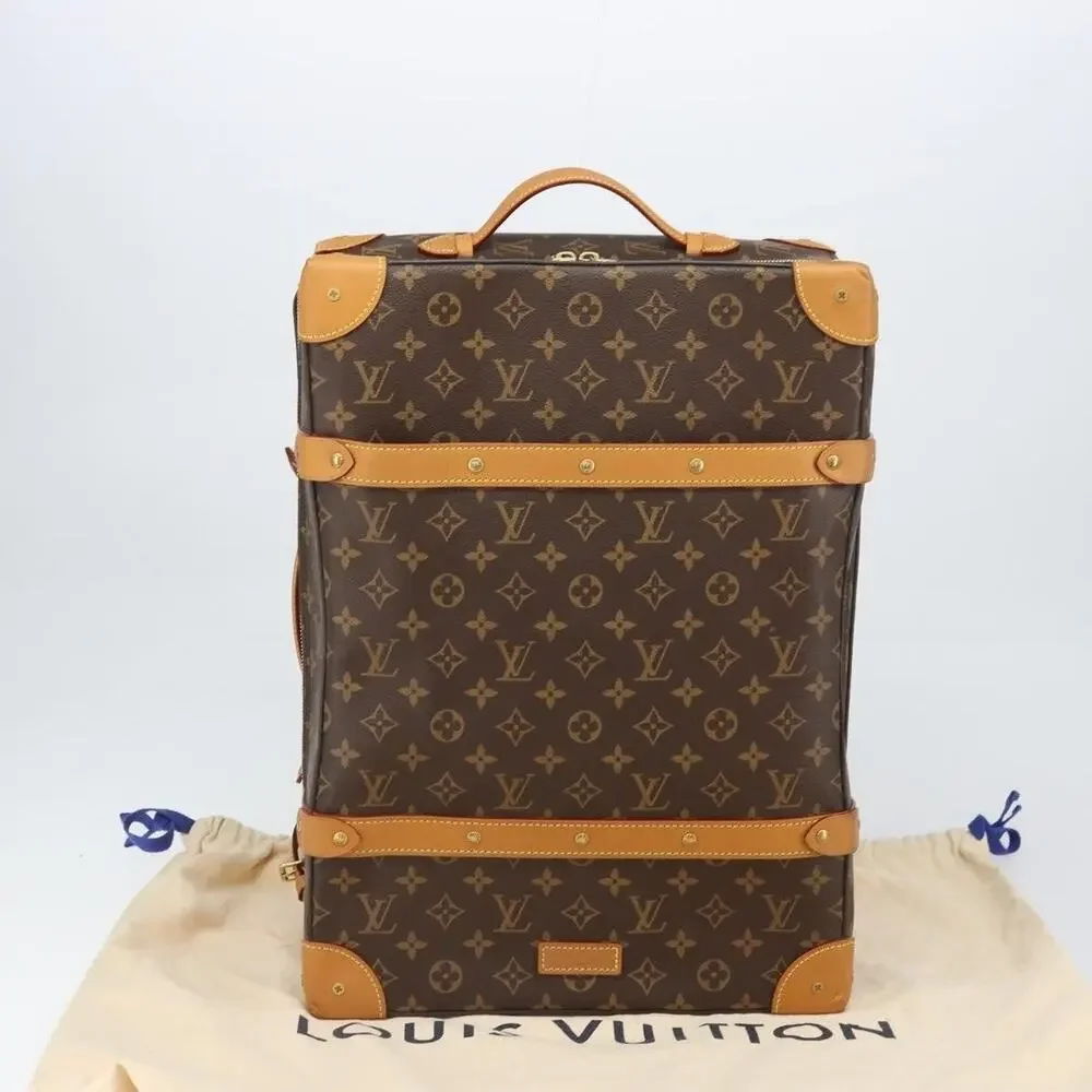 Louis Vuitton Monogram Soft Trunk Backpack MM Brown